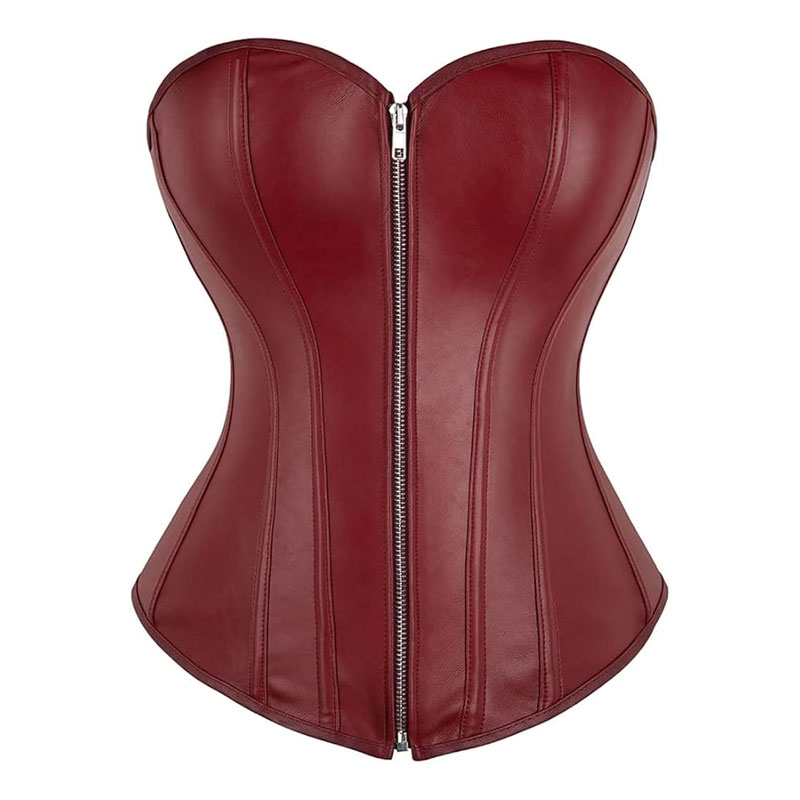 Gorgeous Faux Leather Corset 