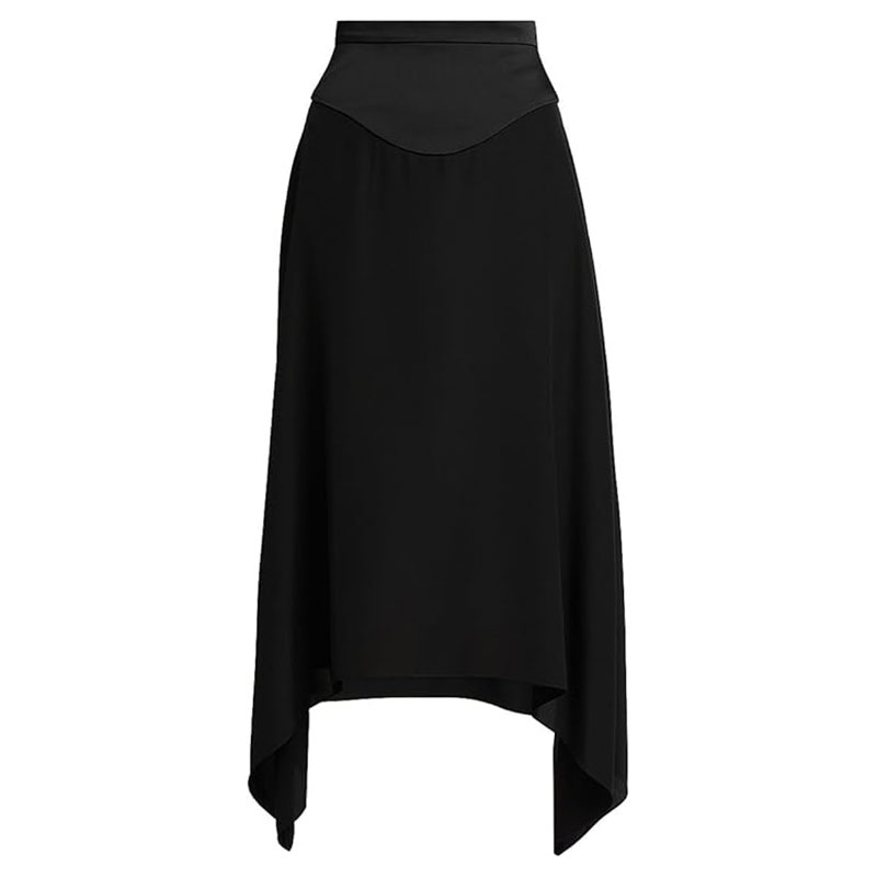 Stella McCartney Silk Midi-Skirt