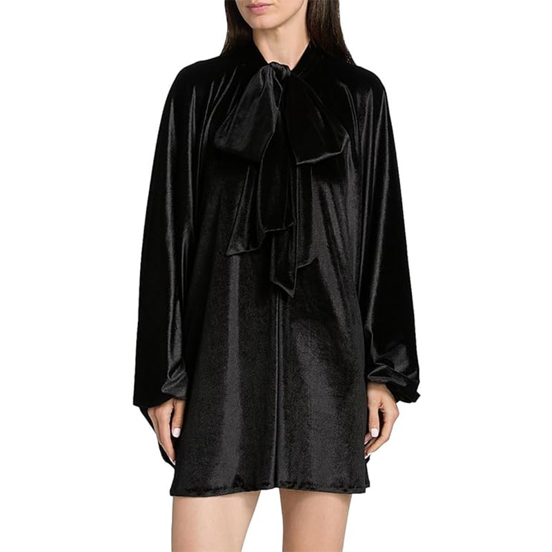 Azeeza Emlyn Velvet Minidress