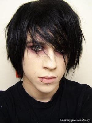 Image result for emo punk hair