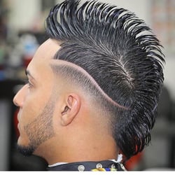 barbershop punk hair