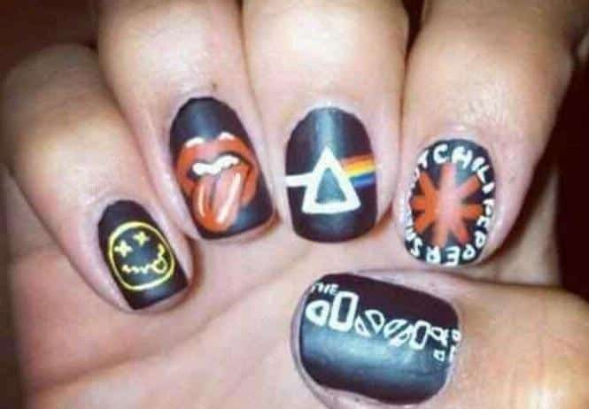 Nail Art Ideas To Glam Up Your Grunge Look