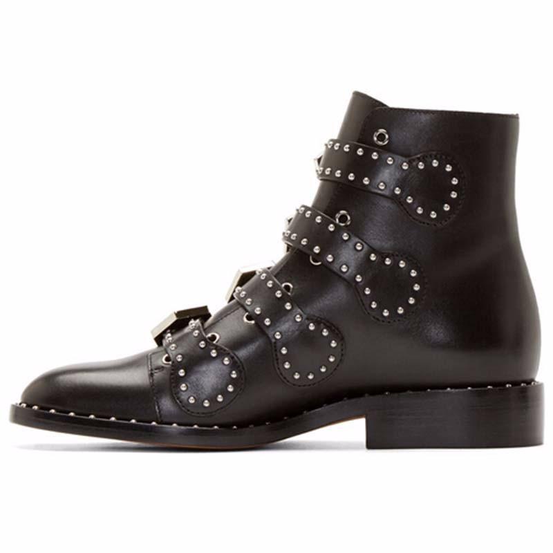 Hot Women's Kickass Real Leather Shoes - The Black Ravens