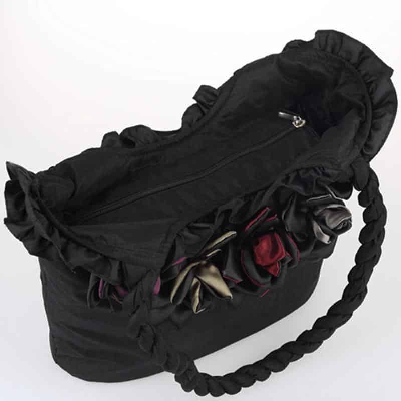 Adorable Women's Flower Shoulderbag - The Black Ravens
