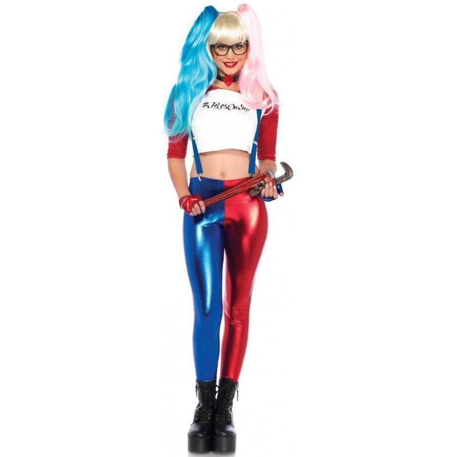 Adult DC Harley Quinn's Outfit For Women - The Black Ravens
