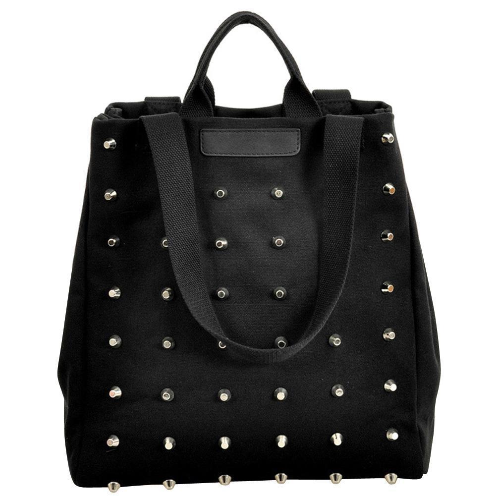 Awesome Faux Leather Gothic Stud Bags - The Black Ravens