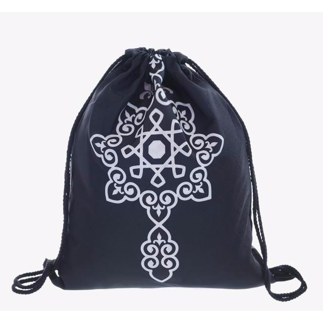 Awesome School, College and Uni Skeleton Head Bag - The Black Ravens