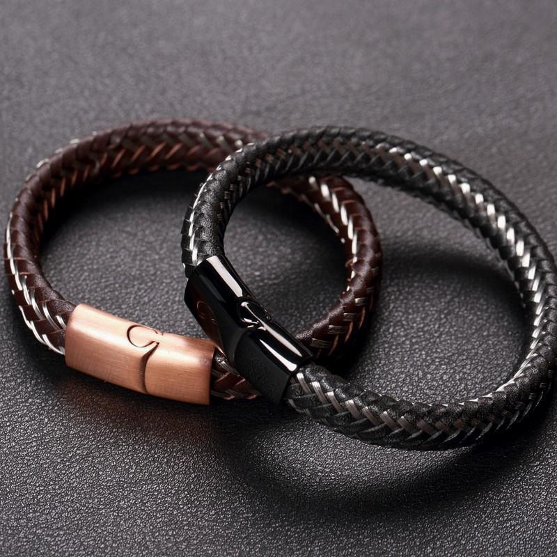 Badass Limited Edition Wire Cable Bracelets For Guys - The Black Ravens