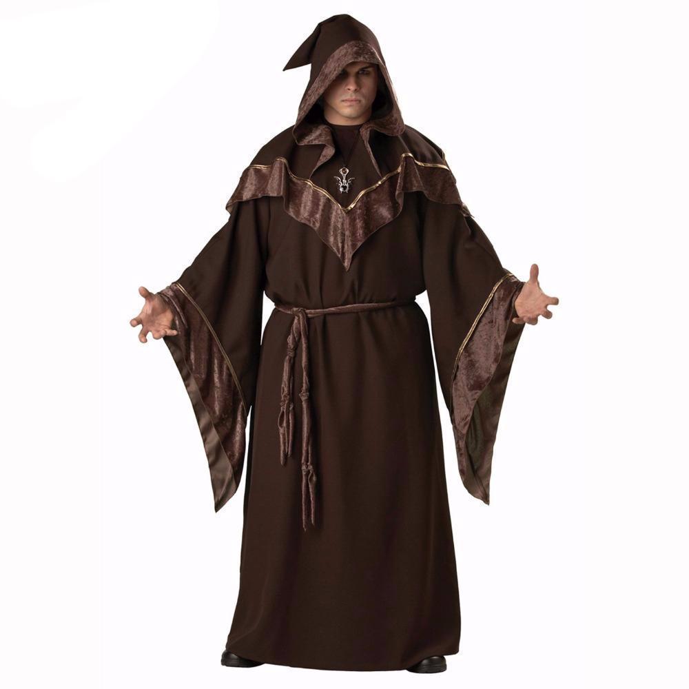 Badass Men's Halloween Evil Magician Outfit - The Black Ravens