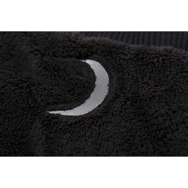 Beautiful Crescent Moon Off-Shoulder Pullover - The Black Ravens