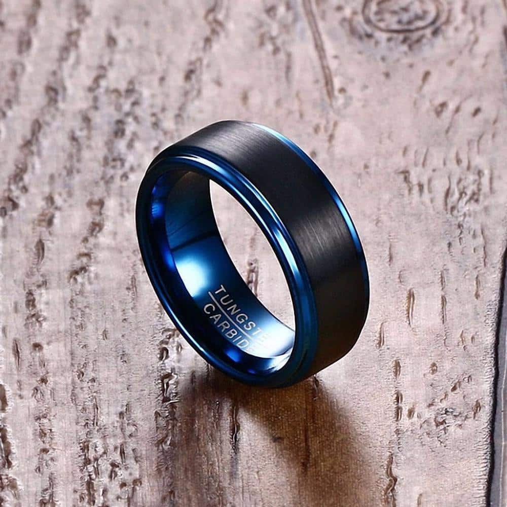 Black Matte Scratch-Proof Band For Men and Women - The Black Ravens