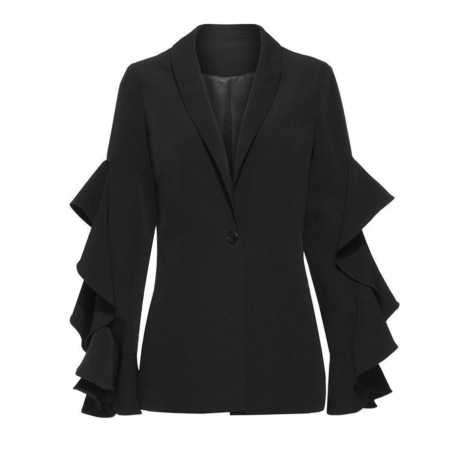 Black Witches Office Jacket - The Black Ravens