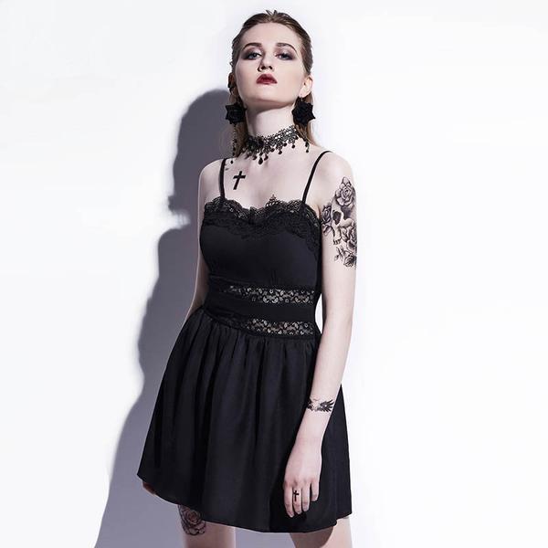 Cute Alternative Goth Sunny Day Dress - The Black Ravens