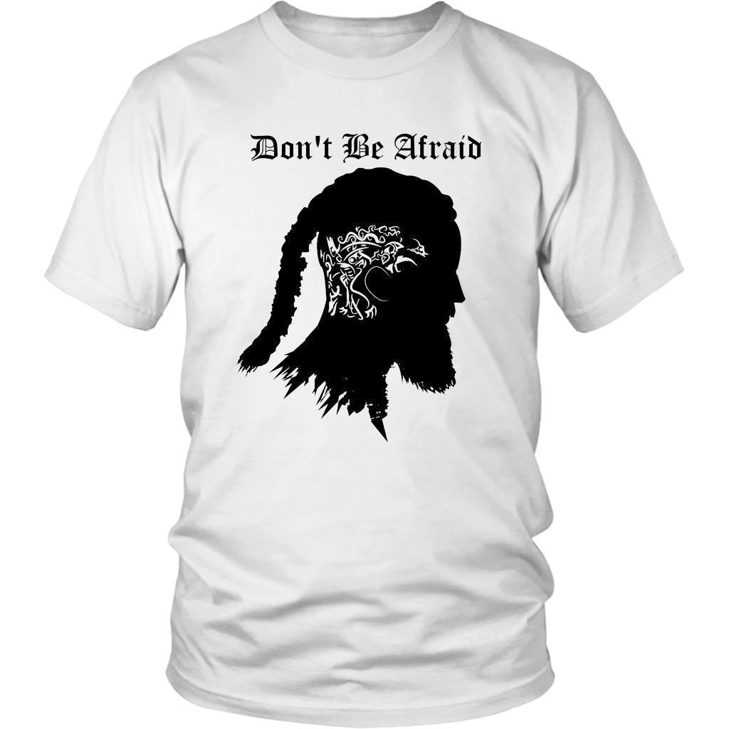 Don't Be Afraid District Shirt For Men - The Black Ravens