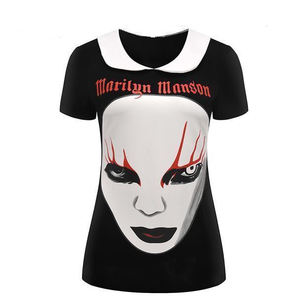 Marilyn Manson Punk Rock Women's Dress - The Black Ravens