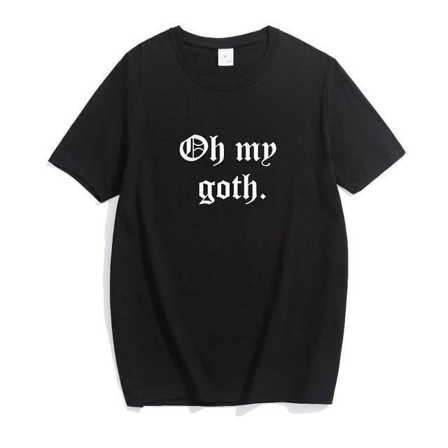 Oh My Goth Unisex Casual Tee - The Black Ravens