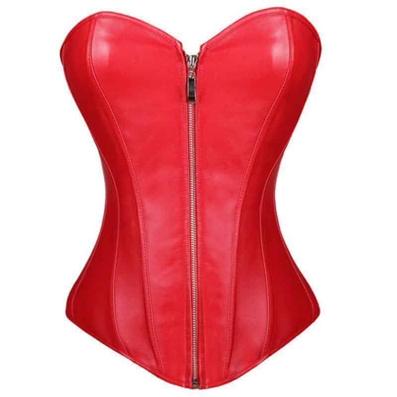 Sexy Blood Red Diana Prince Corsets - Available In Plus Size - The Black Ravens