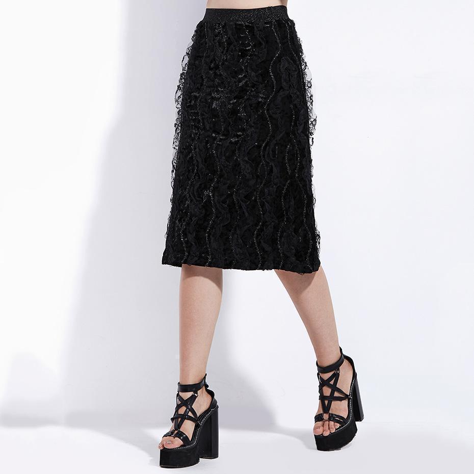 Sexy Lace Twirl Skirt For Women - The Black Ravens