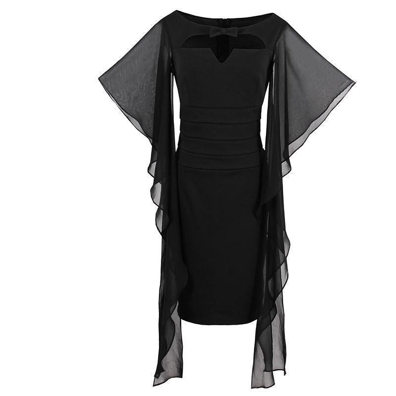 Sexy Long Bodycon Witches Style Dresses - The Black Ravens