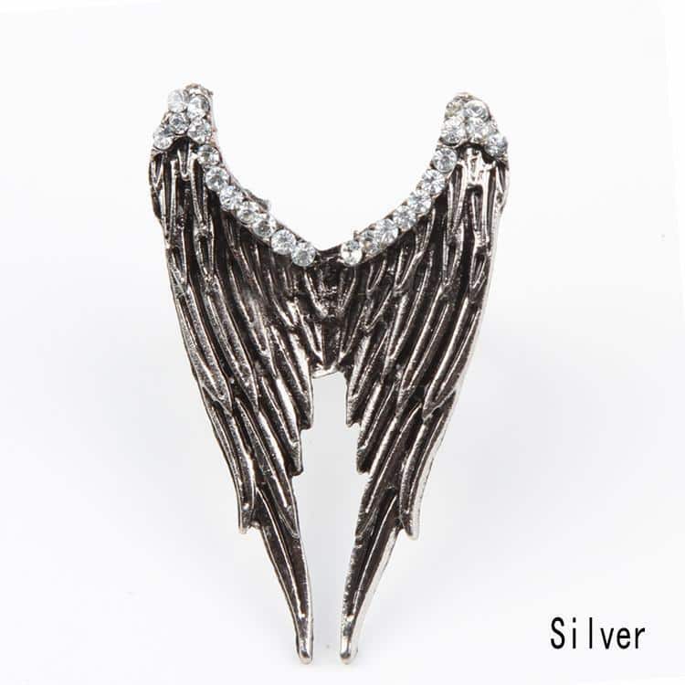 Silver and Bronze Wing Bands For Women - The Black Ravens