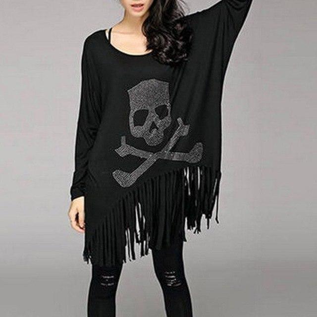Skeleton Toxic Ladies' Gothic Pullover - The Black Ravens