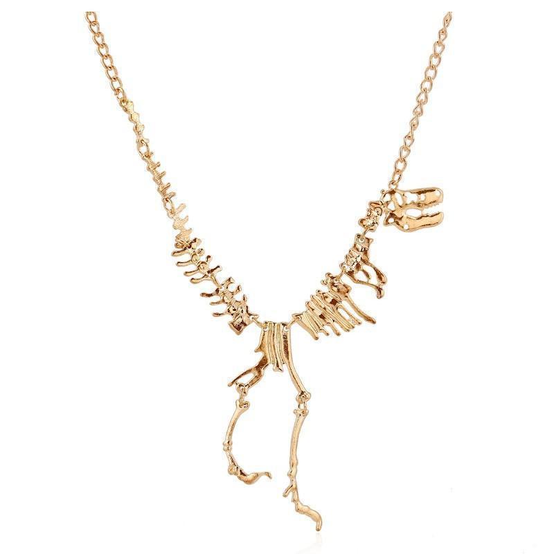 Tyrannosaurus Rex Skeleton Choker Necklaces - The Black Ravens
